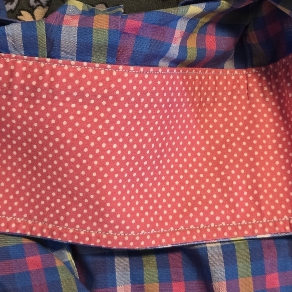 TAILORBYRD COLLECTION Stretch Men's Multi Color Plaid Button Down Size Medium - Picture 8 of 13